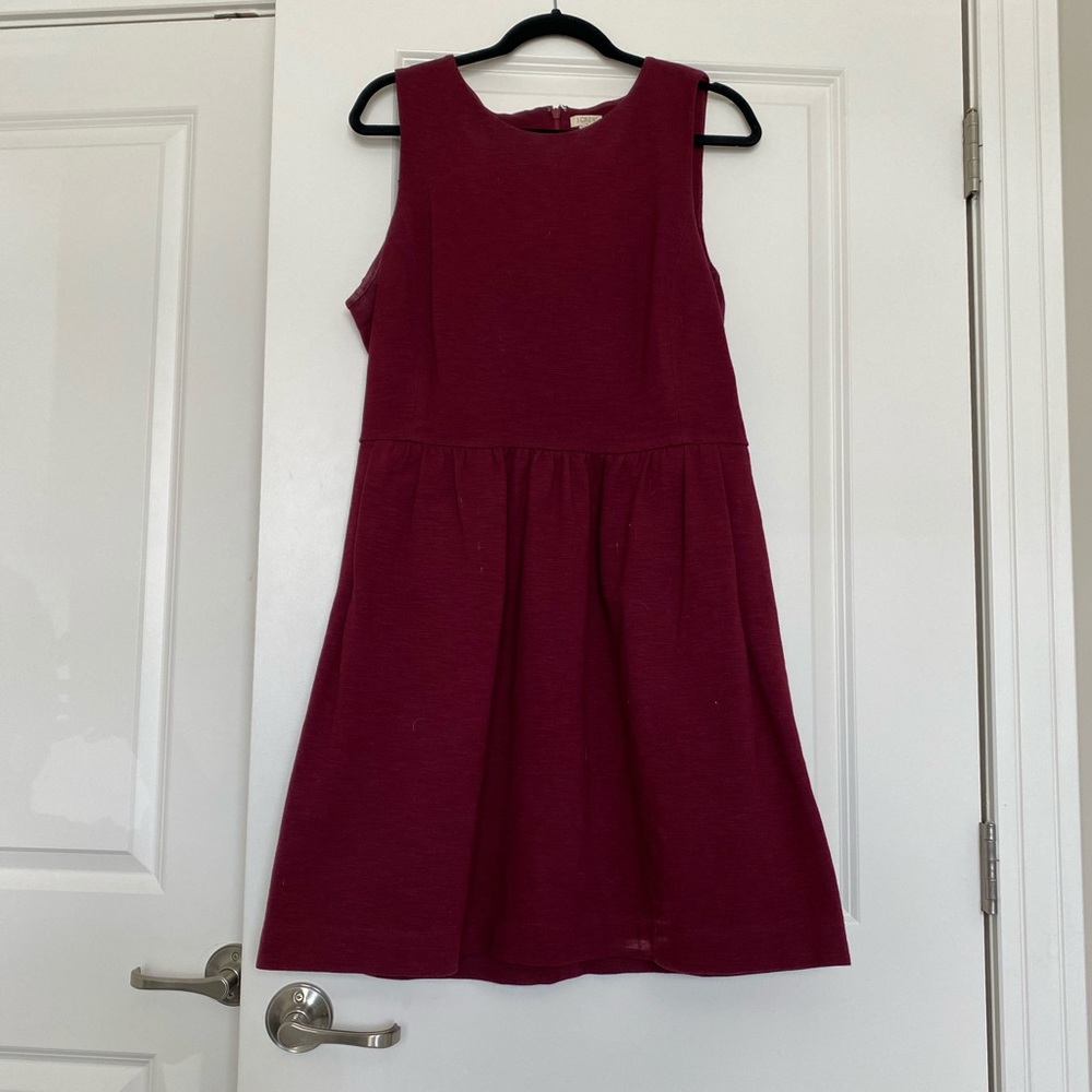 J Crew fit and flare dress